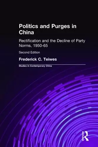 Politics and Purges in China cover