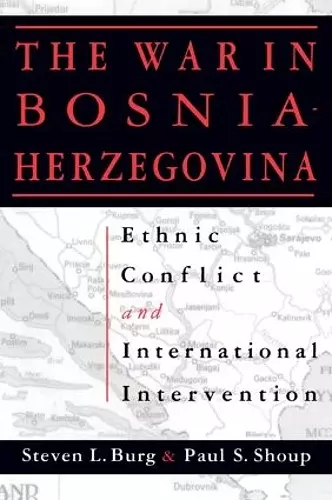 The War in Bosnia-Herzegovina cover