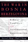 The War in Bosnia-Herzegovina cover