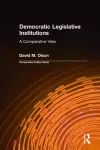 Democratic Legislative Institutions: A Comparative View cover