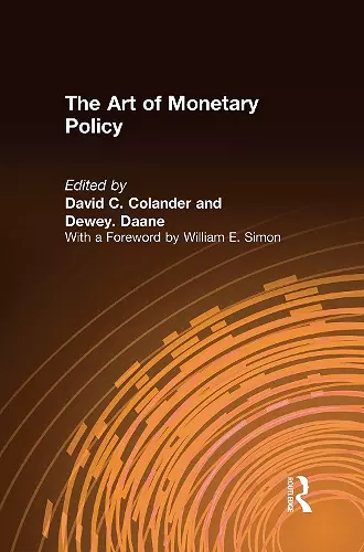 The Art of Monetary Policy cover