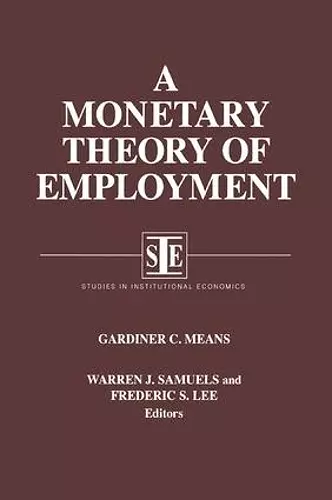 A Monetary Theory of Employment cover