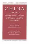 China, 1895-1912 State-Sponsored Reforms and China's Late-Qing Revolution cover