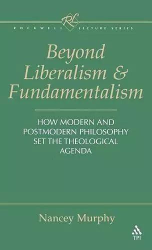 Beyond Liberalism and Fundamentalism cover