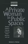 A Private Woman in Public Spaces cover