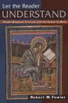 Let the Reader Understand cover
