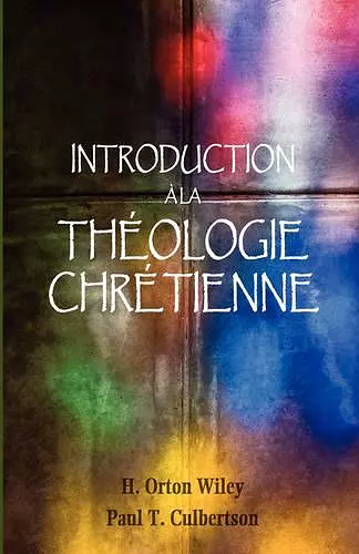 Introduction à la théologie chrétienne cover