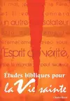 Études bibliques pour la vie sainte (French cover