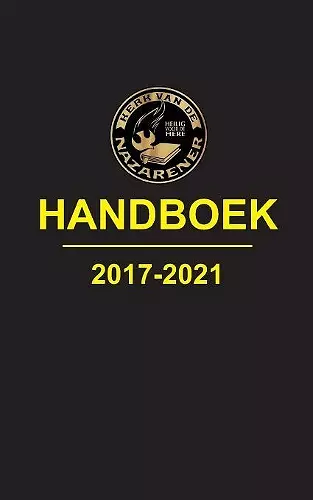 Kerk Van de Nazarener, Handboek 2017-2021 cover