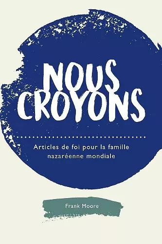 Nous croyons cover