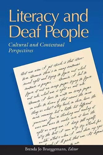 Literacy and Deaf People cover