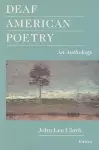 Deaf American Poetry - an Anthology cover