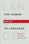 The Human Right to Language cover