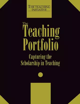 The Teaching Portfolio cover