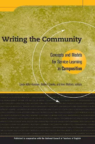 Writing the Community cover