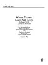 Where Tenure Does Not Reign cover