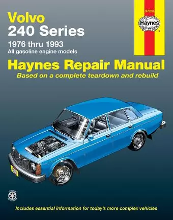 Volvo 240 Series petrol (1976-1993) Haynes Repair Manual (USA) cover