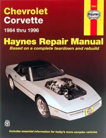 Chevrolet Corvette (84 - 96) cover