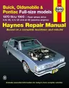 Buick, Oldsmobile & Pontiac full-size RWD petrol (1970-1990) Haynes Repair Manual (USA) cover