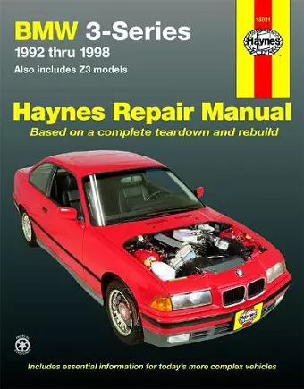 BMW 3 Series (1992-1998) Haynes Repair Manual (USA) cover