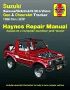 Suzuki Samurai (86-95), Sidekick (89-98), X-90 (96-98) & Vitara (99-01), Geo Tracker (86-97) & Chevrolet Tracker (98-01) Haynes Repair Manual (USA) cover