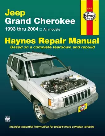 Jeep Grand Cherokee (1993-2004) Haynes Repair Manual (USA) cover