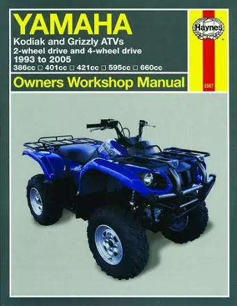 Yamaha Kodiak & Grizzly ATVs (93 - 05) Haynes Repair Manual cover