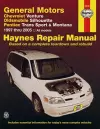 General Motors covering Chevrolet Venture, Oldsmobile Silhouette, Pontiac Trans Sport & Montana (1997-2005) Haynes Repair Manual (USA) cover