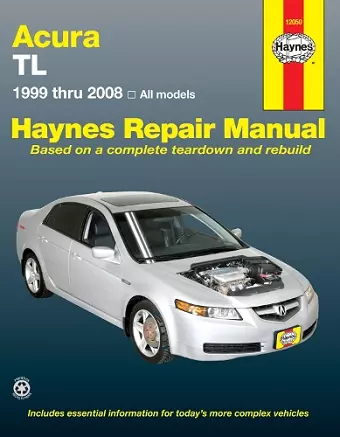 Acura TL for TL models (1999-2008) Haynes Repair Manual (USA) cover