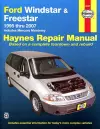 Ford Windstar (1995-2003) & Freestar & Mercury Monterey (2004-2007) Haynes Repair Manual (USA) cover