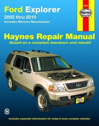 Ford Explorer & Mercury Mountaineer (2002-2010) Haynes Repair Manual (USA) cover