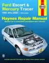 Ford Escort & Mercury Tracer (1991-2002) Haynes Repair Manual (USA) cover