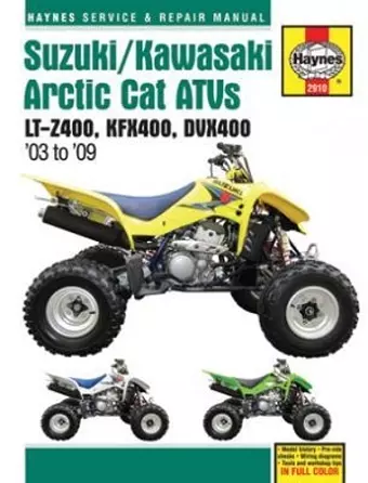 Suzuki/Kawasaki Arctic Cat ATVs (03 - 09) cover