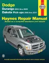 Dodge Durango (2004-2009) & Dakota (2005-2011) pick-ups Haynes Repair Manual (USA) cover