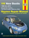 Volkswagen VW New Beetle 1.8 & 2.0L petrol (1998-2010) & 1.9L TDI diesel (1998-2004) Haynes Repair Manual (USA) cover