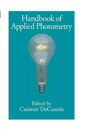 Handbook of Applied Photometry cover