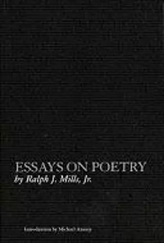 Essays on Poetry cover