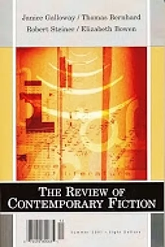 Janice Galloway/Robert Steiner/Thomas Bernhard/Elizabeth Bowen, Vol. 21, No. 2 cover