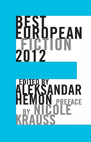 Best European Fiction 2012 cover