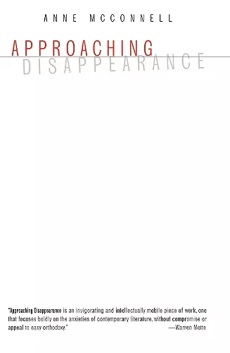 Approaching Disappearance cover