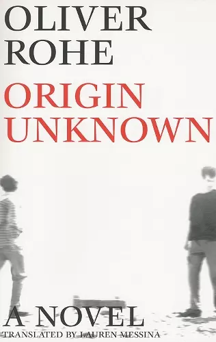 Origin Unknown cover