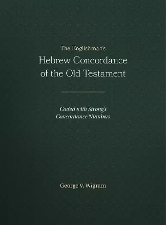 Englishman's Hebrew Concordance cover