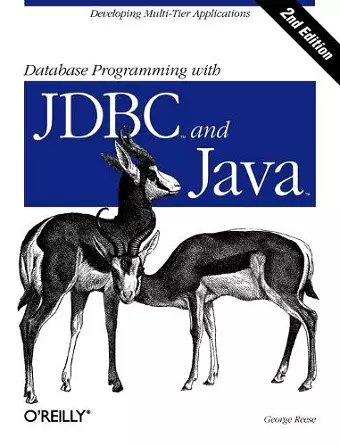 Database Programming with JDBC and Java cover