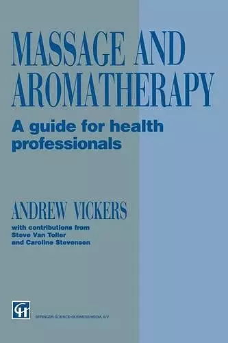 Massage and Aromatherapy cover