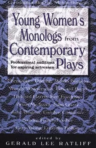 Young Women's Monologs from Contemporary Plays cover