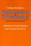 Critical Studies in Organization and Bureaucracy cover