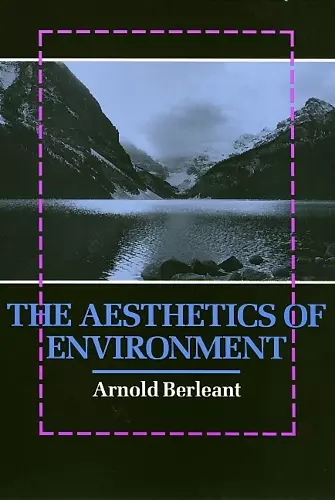 The Aesthetics of Environment cover