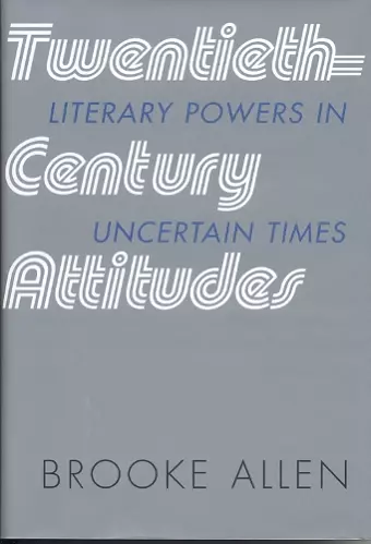 Twentieth-Century Attitudes cover