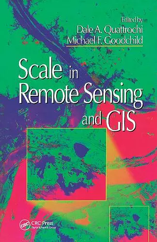 Scale in Remote Sensing and GIS cover