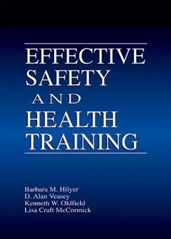 Effective Safety and Health Training cover